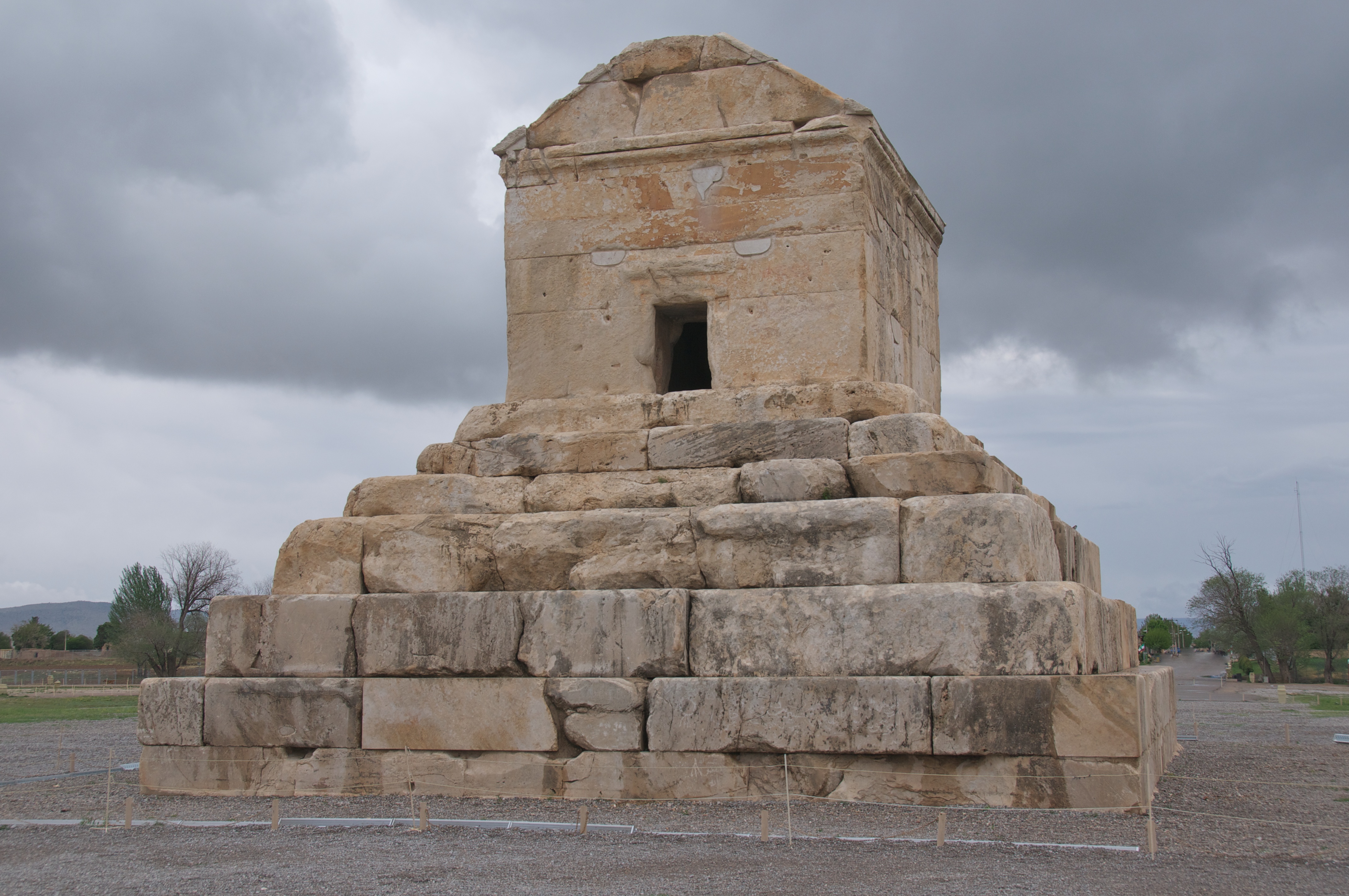 The Tomb of Cyrus the Great at Pasargadae, Iran